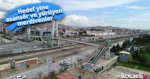 Hedef yine asansör ve yürüyen merdivenler