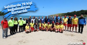 Sahillerde 79 kişi boğulmaktan kurtarıldı