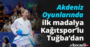 Akdeniz Oyunlarında ilk madalya Kağıtspor’lu Tuğba’dan