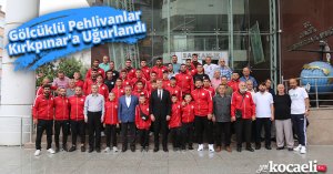 Gölcüklü Pehlivanlar Kırkpınar'a Uğurlandı