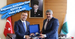 Başsavcı Korkmaz’dan KOTO’ya veda ziyareti