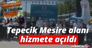Tepecik Mesire Alanı hizmete açıldı 