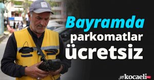 Bayramda parkomatlar ücretsiz