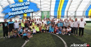 Derince’de Kazanan Dostluk Oldu