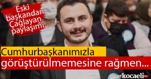 Baki Özdemir'den Çağlayan paylaşımı