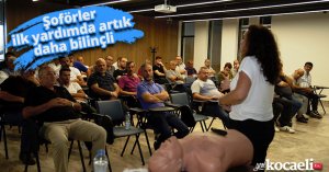 Şoförler ilk yardımda artık daha bilinçli