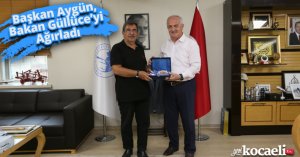 Başkan Aygün, Bakan Güllüce’yi Ağırladı