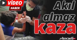 Akıl almaz kaza