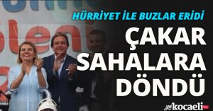 Hürriyet ile buzlar eridi, Çakar sahalara döndü