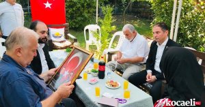 Şehit ailesini gururlandıran ziyaret