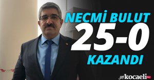 NECMİ BULUT 25-0 KAZANDI