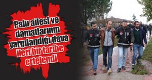 Palu ailesi ve damatlarının yargılandığı dava ileri bir tarihe ertelendi