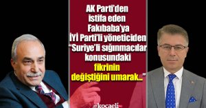 “FİKRİNİN DEĞİŞTİĞİNİ UMARAK HOŞGELDİNİZ DİYORUM