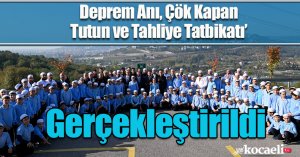 ‘Deprem Anı, Çök Kapan Tutun ve Tahliye Tatbikatı’ Gerçekleştirildi 