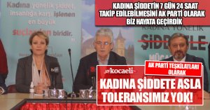 “TEK BİR KADINA YÖNELİK ŞİDDETE TAHAMMÜLÜMÜZ YOK”
