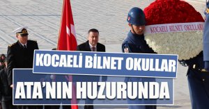 KOCAELİ BİLNET OKULLARI  ATA’NIN HUZURUNDA