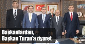 Başkanlardan, Kandıra Belediye Başkanı Adnan Turan’a ziyaret
