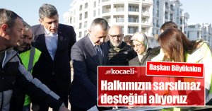 Başkan Büyükakın: Halkımızın sarsılmaz desteğini alıyoruz
