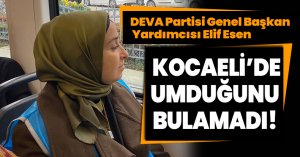 ESEN KOCAELİ'DE UMDUĞUNU BULAMADI