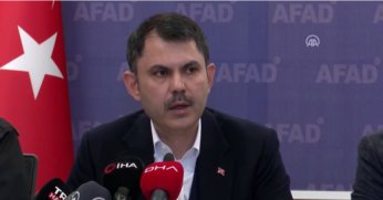 Bakan Kurum: Bin kilometrekareyi etkisi altına alan bir afet