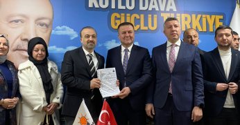 ALİ KORKMAZ BAŞVURUSUNU YAPTI.. ADAY ADAYI 