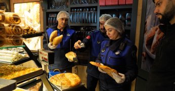 Zabıtadan fırın denetimi