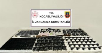 Kocaeli'de bir ayda 28 silah ve 835 silah parçası ele geçirildi
