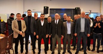 Lastik işçisinden Alaaddin Sarı'ya  ziyaret