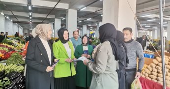 AK Parti Körfez Kadın Kolları sıkı çalışıyor