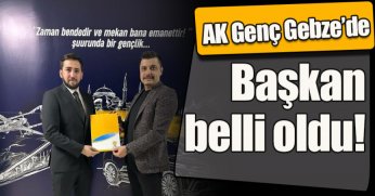 AK Genç Gebeze'de Başkan belli oldu