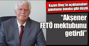 Eski Bakan Kazım Dinç’in açıklamaları gündeme bomba gibi düştü