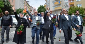 Gebze’de AK Parti’ye sevgi seli