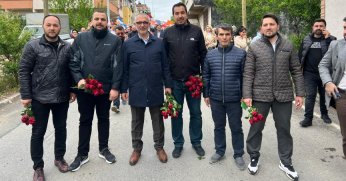 AK Parti'ye Gebze'de sevgi seli