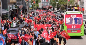 Kocaeli, Türkiye Yüzyılı’na yürüdü;  AK Parti’den ilçelerde gövde gösterisi