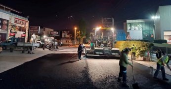 Yol Bakım Timi’nden gece vardiyası