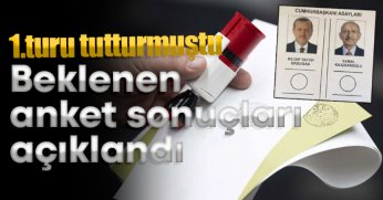 Beklenen anket sonuçları açıklandı.