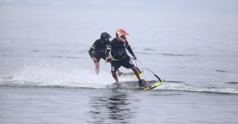    Kocaeli’de Türkiye Su Jeti ve Flyboard Şampiyonası heyecanı başladı