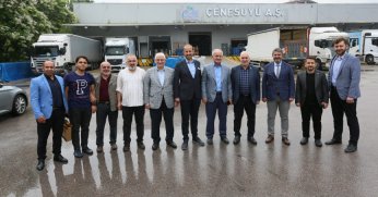 Başkan Aygün MÜSİAD´ı Konuk Etti