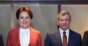 Meral Akşener, Davutoğlu ile görüştü