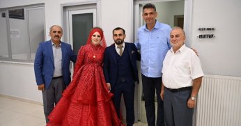 Başkan Kocaman, vatandaşların mutlu günlerine ortak oluyor