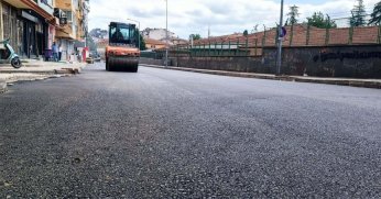 Cedit Mahallesi Bostanlar Sokak asfaltlandı