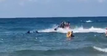  Boğulma tehlikesi geçiren 4 kişi kurtarıldı