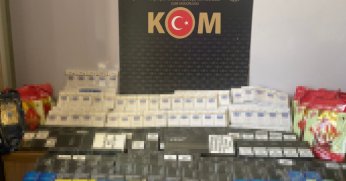 Kocaeli'de 340 bin dal boş ve dolu makaron ele geçirildi