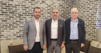 TUTUŞ'TAN DEVALI ESKİ BAŞKANA ZİYARET