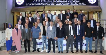 Başkan Turan 31 emekli personeli ile bir araya geldi