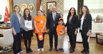 Başkan Söğüt, LÖSEV’li çocukları ağırladı