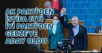 AK Parti’den istifa ederek İYİ Parti’ye geçen  Sadık Güvenç Gebze adayı oldu