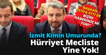 Ünlü “BAŞKAN İSTİFA ETTİ DE BİZİM HABERİMİZ Mİ YOK!”
