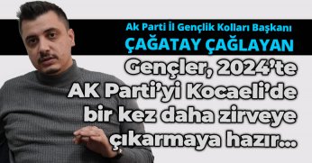 Gençler, 2024’te AK Parti’yi Kocaeli’de bir kez daha zirveye çıkarmaya hazır...
