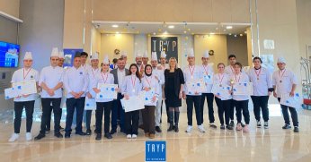 TRYP By Wyndham'ın şefleri ve çalışanlarından 20 madalya ve kupa!